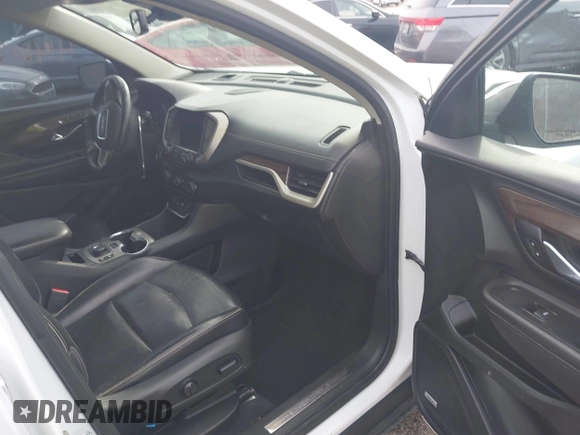 2020 GMC Terrain Denali with VIN 3GKALXEX9LL257793, listed as a IAAI auction lot 41410893 with 55,425 mi miles and . Bid and sale history available at DreamBid. Image 5.
