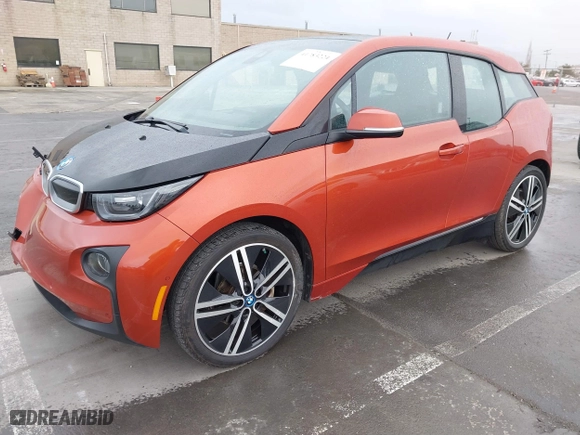 2014 BMW i3 with VIN WBY1Z4C57EV276399, listed as a IAAI auction lot 41783224 with 75,827 mi miles. Bid and sale history available at carsss.com. Image 17.