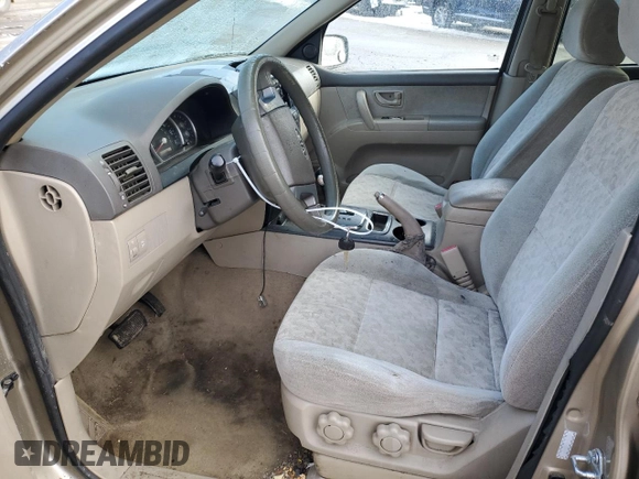 2007 Kia Sorento LX with VIN KNDJD736975752035, listed as a Copart auction lot 43319085 with 137,170 mi miles and Salvage title. Bid and sale history available at DreamBid. Image 7.