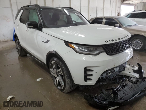 2023 Land Rover Discovery HSE R-Dynamic with VIN SALRM4EUXP2475290, listed as a Copart auction lot 68302224 with 12,512 mi miles and Salvage Title. Bid and sale history available at carsss.com. Image 4.