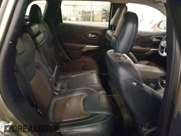 2017 Jeep Cherokee Limited with VIN 1C4PJLDS2HW662518, listed as a Copart auction lot 46896275 with 75,112 mi miles and Salvage title. Bid and sale history available at DreamBid. Image 11.