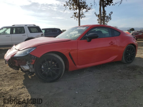 2022 Toyota GR86 Premium with VIN JF1ZNBF17N8752636, listed as a Copart auction lot 78963704 with 77,938 mi miles and Salvage Title. Bid and sale history available at carsss.com. Image 1.