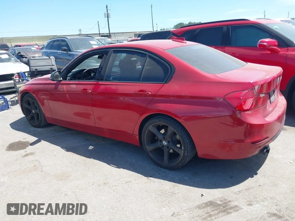 2012 BMW 3 Series 328i with VIN WBA3A5C57CFJ89565, listed as a IAAI auction lot 39130127 with 76,917 mi miles. Bid and sale history available at carsss.com. Image 3.