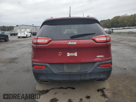2016 Jeep Cherokee Latitude with VIN 1C4PJLCS1GW247965, listed as a Copart auction lot 80340364 with 114,182 mi miles and Salvage Title. Bid and sale history available at carsss.com. Image 6.
