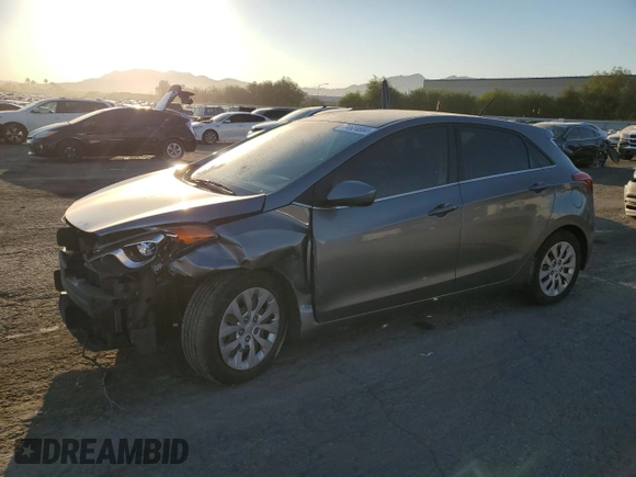 2017 Hyundai Elantra GT with VIN KMHD35LH9HU381399, listed as a Copart auction lot 74624664 with 96,115 mi miles and Salvage Title. Bid and sale history available at carsss.com. Image 1.