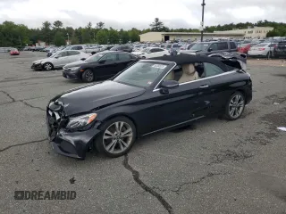 2017 Mercedes-Benz C 300 z VIN WDDWK4KB8HF505650, wystawiony jako Copart lot #58380925 z przebiegiem 117 688 mil mil oraz Szkoda całkowita • Salvage title. Historia ofert i sprzedaży dostępna na DreamBid. Obrazek 1.