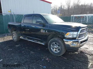 2014 Ram 2500 SLT with VIN 3C6UR5DLXEG280609, listed as a IAAI auction lot 41753347 with 167,000 mi miles. Bid and sale history available at carsss.com. Image 1.