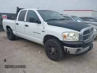 2007 Dodge 1500 SLT with VIN 1D7HU18247S187332, listed as a IAAI auction lot 42064519 with Not Provided miles. Bid and sale history available at carsss.com. Image 1.
