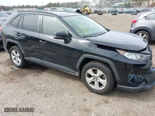 2019 Toyota RAV4 XLE with VIN JTMP1RFV8KD033794, listed as a IAAI auction lot 41923029 with 62,249 mi miles. Bid and sale history available at carsss.com. Image 1.