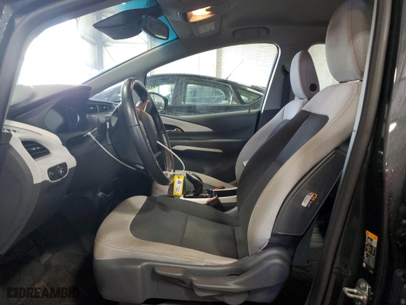 2020 Chevrolet Bolt EV LT with VIN 1G1FY6S09L4124020, listed as a Copart auction lot 50991175 with 46,982 mi miles and Salvage Title. Bid and sale history available at carsss.com. Image 7.