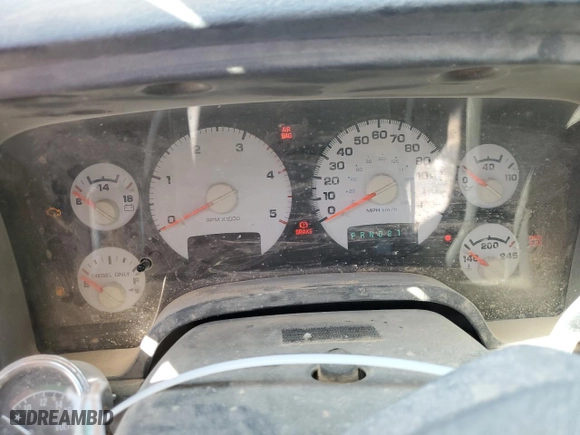 2004 Dodge Ram 3500 SLT with VIN 3D7LU38C14G260061, listed as a Copart auction lot 73243424 with 0 mi miles and Salvage Title. Bid and sale history available at carsss.com. Image 9.