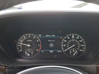 2018 Genesis G90 5.0L Ultimate with VIN KMHG54JH9JU042183, listed as a Copart auction lot 55132764 with 33,969 mi miles and Salvage Title. Bid and sale history available at carsss.com. Image 9.