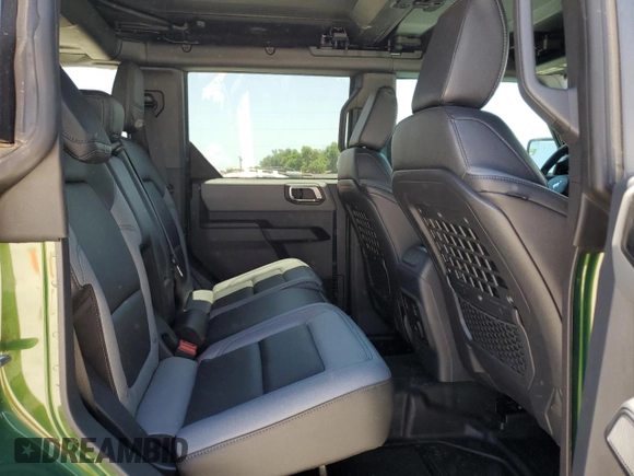 2024 Ford Bronco Big Bend with VIN 1FMDE7BH0RLB23240, listed as a Copart auction lot 52766855 with 1,283 mi miles and Salvage Title. Bid and sale history available at DreamBid. Image 11.