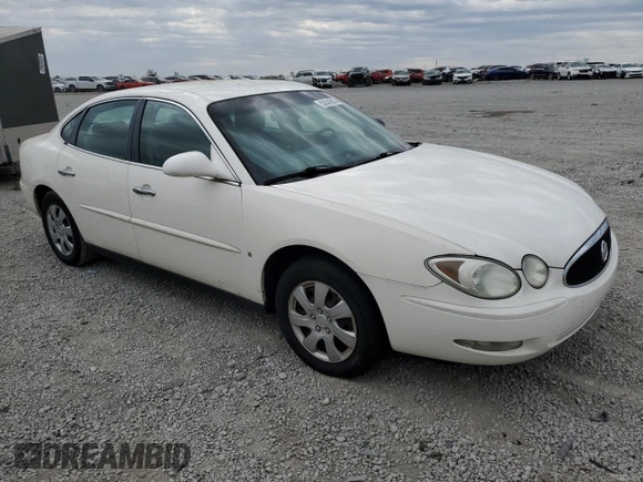 2006 Buick LaCrosse CX with VIN 2G4WC582X61225555, listed as a Copart auction lot 53040885 with 186,217 mi miles and Salvage title. Bid and sale history available at DreamBid. Image 4.