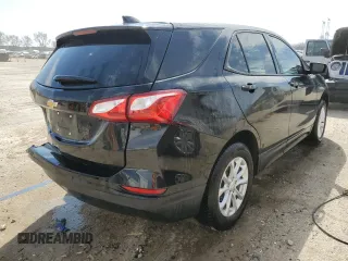 2019 Chevrolet Equinox LS with VIN 3GNAXHEV2KL296025, listed as a Copart auction lot 49456375 with 95,767 mi miles and Salvage Title. Bid and sale history available at carsss.com. Image 3.