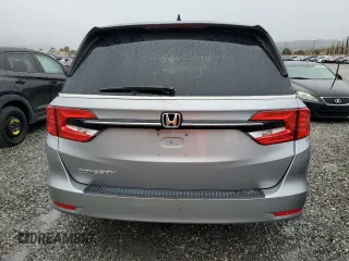 2022 Honda Odyssey EX with VIN 5FNRL6H57NB004556, listed as a Copart auction lot 49288215 with 128,460 mi miles and Salvage Title. Bid and sale history available at DreamBid. Image 6.