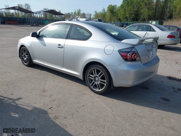 2008 Scion tC Spec with VIN JTKDE167880249003, listed as a IAAI auction lot 42079530 with 199,680 mi miles. Bid and sale history available at carsss.com. Image 3.