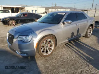 2016 Chrysler 300 with VIN 2C3CCAEG5GH105627, listed as a Copart auction lot 46180245 with 141,850 mi miles and Salvage Title. Bid and sale history available at carsss.com. Image 1.