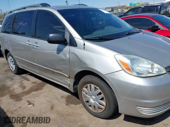 2005 Toyota Sienna CE with VIN 5TDZA23CX5S322655, listed as a IAAI auction lot 41884933 with 181,496 mi miles. Bid and sale history available at carsss.com. Image 6.