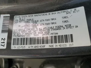 2017 Toyota Tacoma SR5 z VIN 3TMCZ5AN7HM071683, wystawiony jako Copart lot #53665755 z przebiegiem 65 180 mil mil oraz Szkoda całkowita • Salvage title. Historia ofert i sprzedaży dostępna na DreamBid. Obrazek 12.