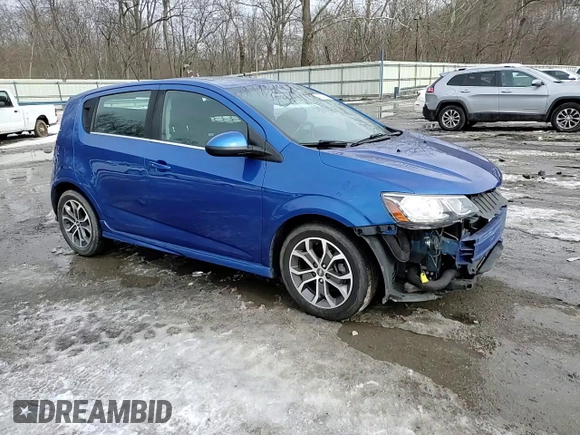 2017 Chevrolet Sonic LT with VIN 1G1JD6SB3H4101671, listed as a Copart auction lot 42578155 with 86,855 mi miles and Salvage Title. Bid and sale history available at carsss.com. Image 11.