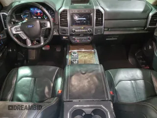 2019 Ford Expedition Platinum with VIN 1FMJU1MT1KEA75424, listed as a Copart auction lot 87657825 with 122,151 mi miles and Clean Title. Bid and sale history available at carsss.com. Image 8.