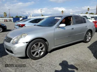 2005 Infiniti G35 with VIN JNKCV51E65M220201, listed as a Copart auction lot 78077374 with 170,754 mi miles and Salvage Title. Bid and sale history available at DreamBid. Image 1.