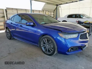 2018 Acura TLX w/A-SPEC Pkg with VIN 19UUB2F6XJA012009, listed as a Copart auction lot 61242705 with 125,291 mi miles and Salvage title. Bid and sale history available at DreamBid. Image 4.