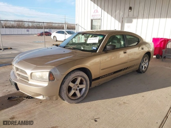 2008 Dodge Charger with VIN 2B3KA43R78H204682, listed as a IAAI auction lot 41345253 with 199,293 mi miles. Bid and sale history available at carsss.com. Image 2.
