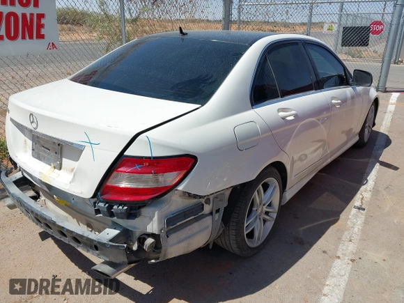 2009 Mercedes-Benz C 300 Sport with VIN WDDGF54X99R057121, listed as a IAAI auction lot 42007456 with 122,687 mi miles and . Bid and sale history available at DreamBid. Image 4.