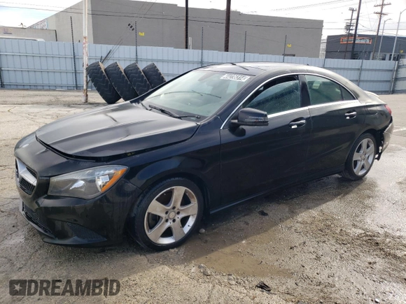 2016 Mercedes-Benz CLA 250 with VIN WDDSJ4EB7GN362983, listed as a Copart auction lot 44236314 with 88,552 mi miles and . Bid and sale history available at DreamBid. Image 1.