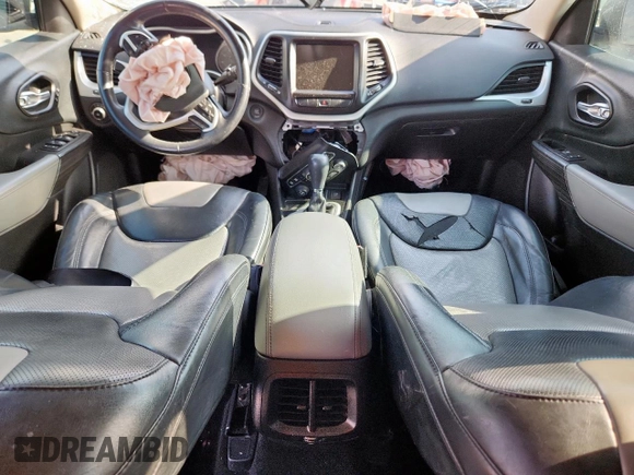 2014 Jeep Cherokee Limited with VIN 1C4PJLDS0EW238119, listed as a Copart auction lot 61607495 with 181,689 mi miles and Salvage title. Bid and sale history available at DreamBid. Image 8.