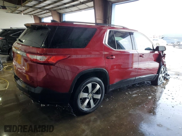 2020 Chevrolet Traverse LT Leather with VIN 1GNEVHKWXLJ321380, listed as a Copart auction lot 45502615 with 67,597 mi miles and Salvage Title. Bid and sale history available at carsss.com. Image 3.