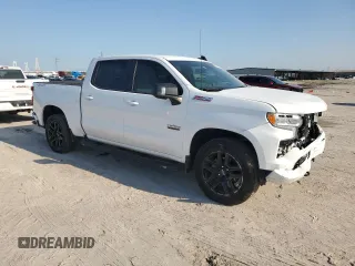 2023 Chevrolet Silverado 1500 RST with VIN 2GCUDEED2P1147143, listed as a Copart auction lot 50763795 with 37,194 mi miles and Salvage Title. Bid and sale history available at DreamBid. Image 4.