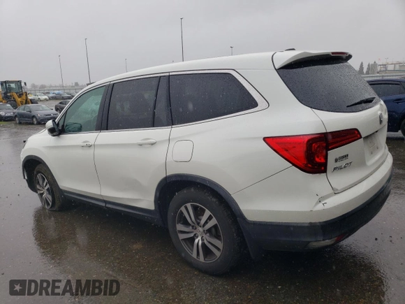 2016 Honda Pilot EX-L with VIN 5FNYF5H79GB030321, listed as a Copart auction lot 45589745 with Not Provided miles and Salvage Title. Bid and sale history available at DreamBid. Image 2.
