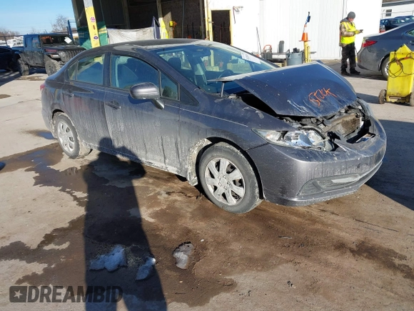 2015 Honda Civic LX with VIN 19XFB2F57FE224918, listed as a IAAI auction lot 41426596 with 64,083 mi miles and . Bid and sale history available at DreamBid. Image 1.