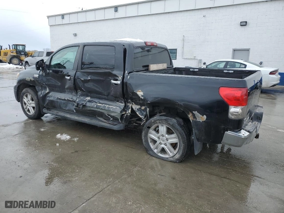2008 Toyota Tundra 2WD Truck LTD with VIN 5TFEV58108X033116, listed as a Copart auction lot 45726255 with NaN miles and Salvage Title. Bid and sale history available at carsss.com. Image 2.