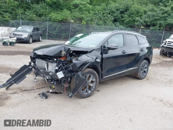 2023 Kia Sportage SX-Prestige with VIN KNDPXCAG3P7077955, listed as a IAAI auction lot 42456463 with 24,699 mi miles and . Bid and sale history available at DreamBid. Image 18.
