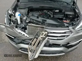 2017 Hyundai Santa Fe 2.0T with VIN 5NMZUDLA7HH046671, listed as a Copart auction lot 56763395 with 64,854 mi miles and Salvage title. Bid and sale history available at DreamBid. Image 14.