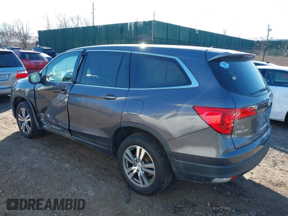 2017 Honda Pilot EX-L with VIN 5FNYF6H59HB101815, listed as a IAAI auction lot 41704661 with 130,479 mi miles and . Bid and sale history available at DreamBid. Image 3.
