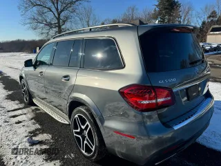 2019 Mercedes-Benz GLS 550 with VIN 4JGDF7DE2KB239390, listed as a Copart auction lot 42416665 with 97,098 mi miles and Clean title. Bid and sale history available at DreamBid. Image 2.