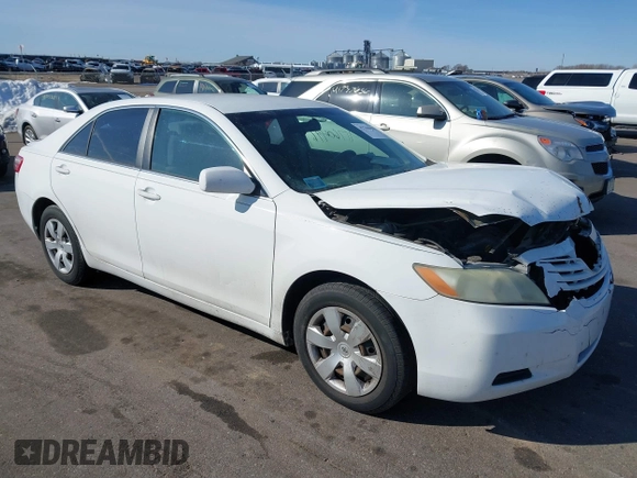 2007 Toyota Camry CE with VIN 4T1BE46K47U706736, listed as a IAAI auction lot 41760496 with 205,016 mi miles. Bid and sale history available at carsss.com. Image 1.