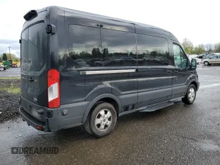 2019 Ford Transit Passenger XL with VIN 1FBAX2CG1KKA76486, listed as a Copart auction lot 52145045 with 143,240 mi miles and Clean Title. Bid and sale history available at carsss.com. Image 3.