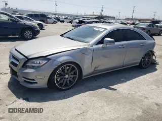 2014 Mercedes-Benz CLS-Class CLS 550 with VIN WDDLJ9BB5EA125371, listed as a Copart auction lot 58952884 with 145,938 mi miles and Salvage Title. Bid and sale history available at carsss.com. Image 1.