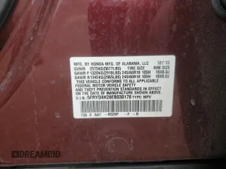 2014 Acura MDX z VIN 5FRYD4H28EB030178, wystawiony jako Copart lot #52389515 z przebiegiem Nie podano mil oraz Szkoda całkowita • Salvage title. Historia ofert i sprzedaży dostępna na DreamBid. Obrazek 14.