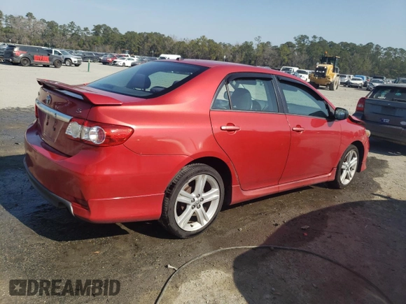 2013 Toyota Corolla L with VIN 5YFBU4EE1DP188211, listed as a Copart auction lot 44690285 with 140,113 mi miles and Salvage Title. Bid and sale history available at DreamBid. Image 3.