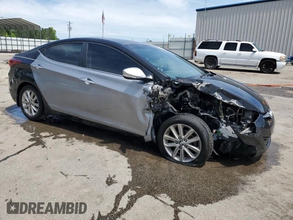 2015 Hyundai Elantra SE z VIN 5NPDH4AE2FH556513, wystawiony jako Copart lot #56348795 z przebiegiem 167 784 mil mil oraz Szkoda całkowita • Salvage title. Historia ofert i sprzedaży dostępna na DreamBid. Obrazek 4.