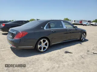 2016 Mercedes-Benz S with VIN WDDUX7GB6GA247398, listed as a Copart auction lot 52776565 with Not Provided miles and Salvage Title. Bid and sale history available at DreamBid. Image 3.