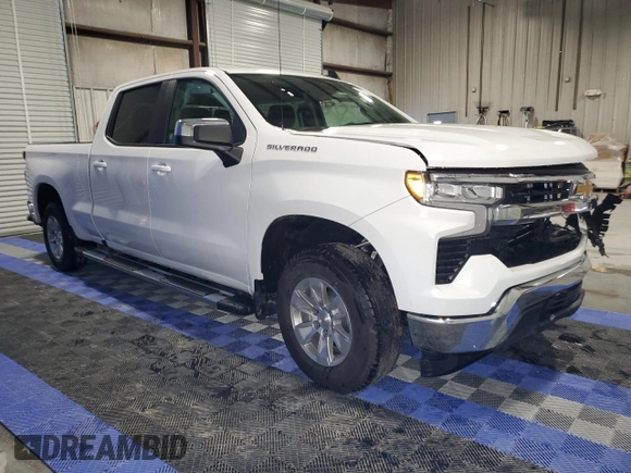 2024 Chevrolet Silverado 1500 LT with VIN 1GCPACEK3RZ177447, listed as a Copart auction lot 37660794 with 1,692 mi miles and Non Repairable. Bid and sale history available at DreamBid. Image 4.