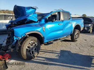 2024 Ford Ranger XLT with VIN 1FTER4HH6RLE38806, listed as a Copart auction lot 77479314 with 1,152 mi miles and Non Repairable. Bid and sale history available at carsss.com. Image 1.